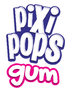 pixi pops gum logo