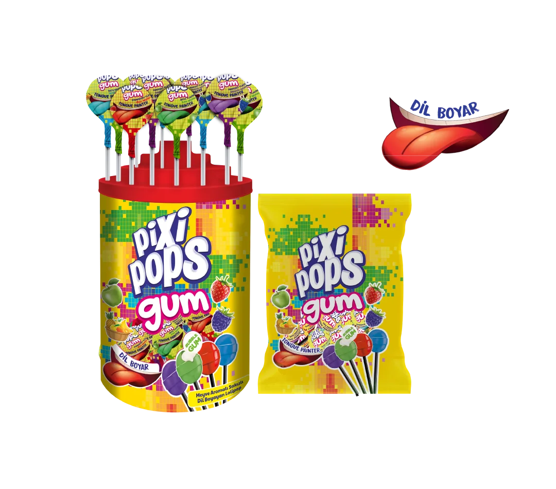 pixipops dil boyayan lolipop cignenebilir