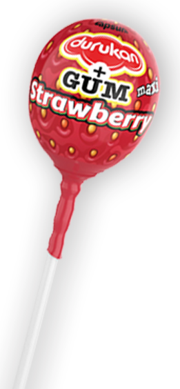 Durukan GUM slider strawberry lolipop