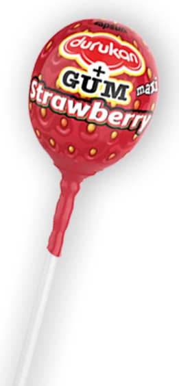 Durukan GUM slider strawberry lolipop